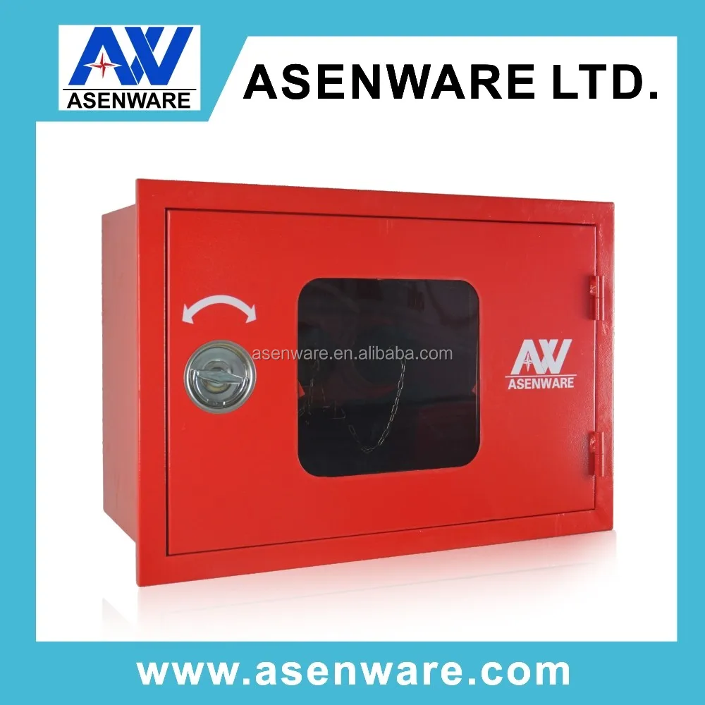 Fire Hose Reel Box with Red Painting Color for 30m Hose Reel