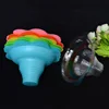 Plastic Flower Cups 8 ounce for Shaved Ice