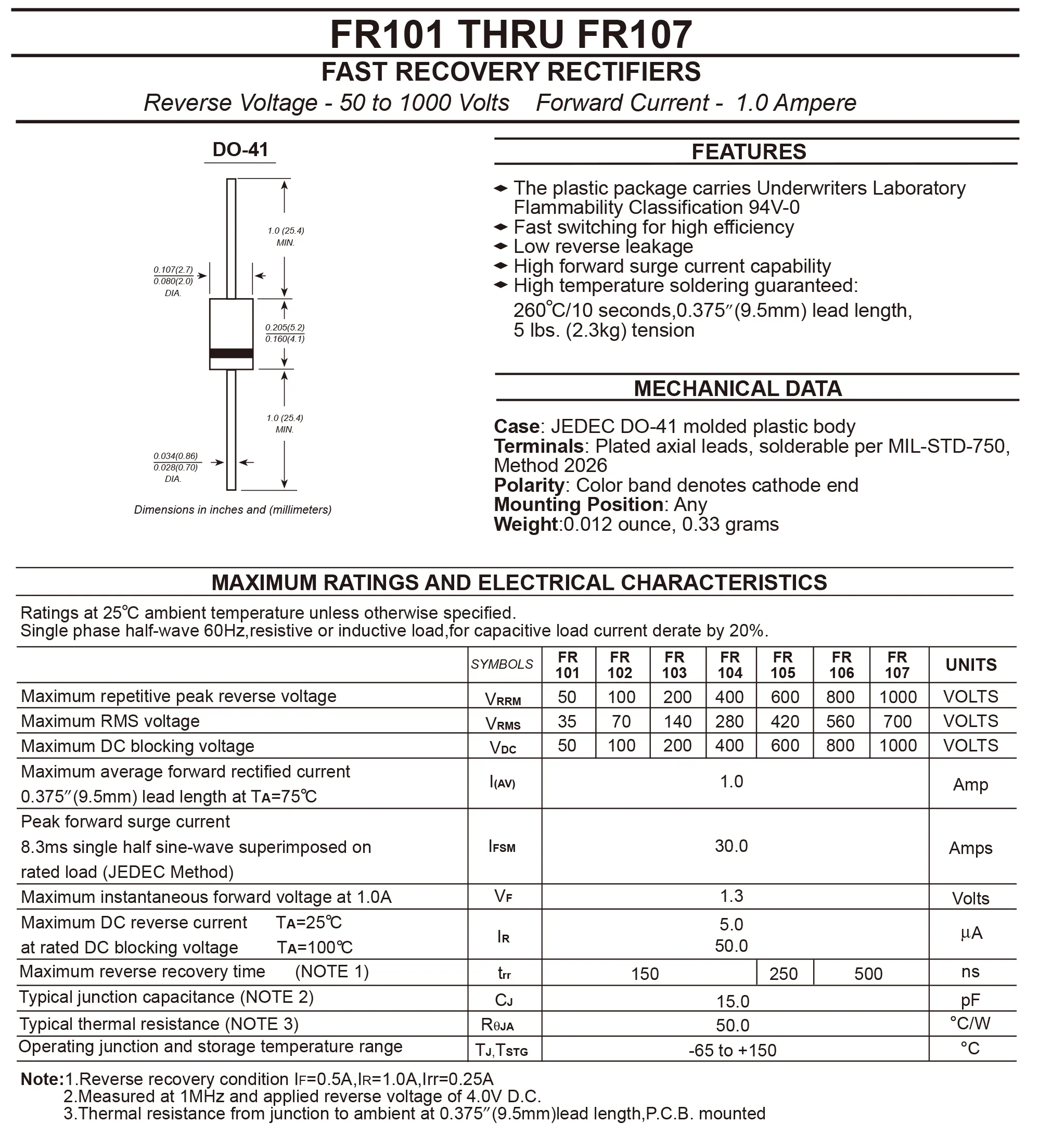 диод rl207 bl. Rl207 диод даташит. Fr207 диод характеристики. Rl207 диод. Fr207 диод маркировка.