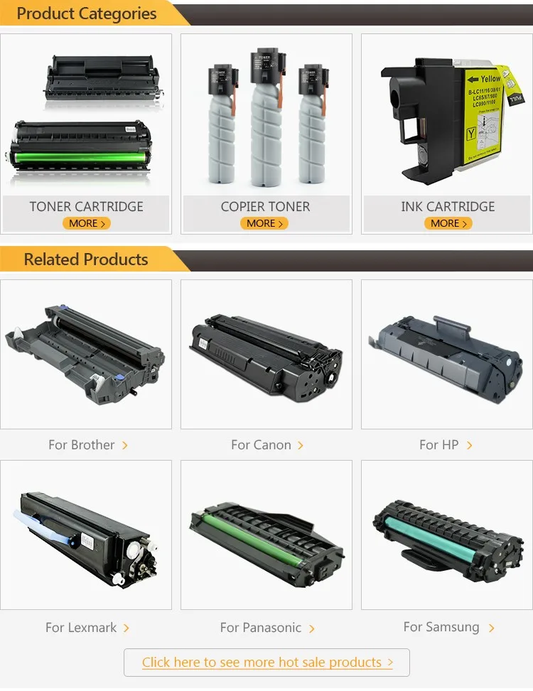 Stable Quality Compatible Black Toner Cartridge Q2612 12A for HP Printer