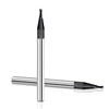 Solid Carbide Milling Tools 2 Flute Ball Nose End Mills Micor-Diameter Carbide End Mill