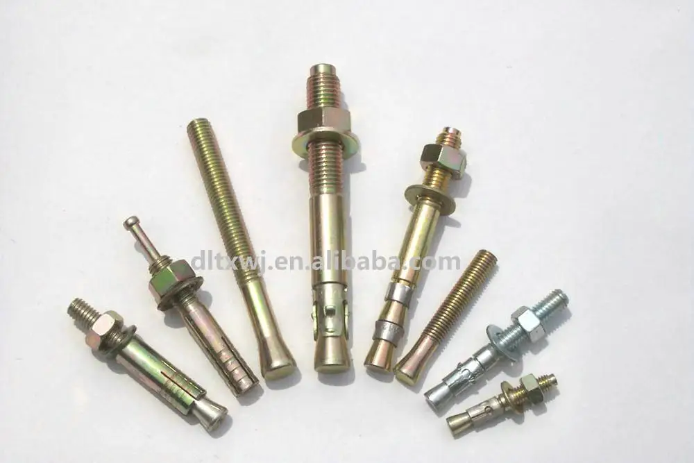 10.9 Grade M6 Metal Anchor Bolts/type Of Nuts Bolts Buy Explosive
