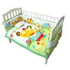 Low Moq Comforter Cartoon Soft Baby Bed Set Crib Bedding For Infant