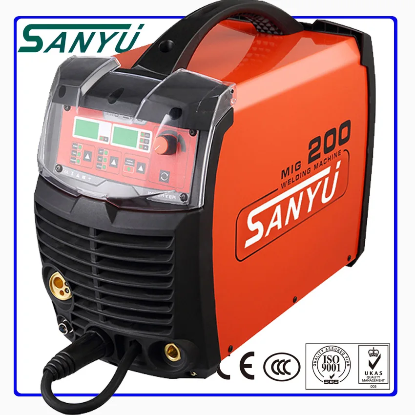 Sanyu inverter Mig welding machine portable, orbital welding machine