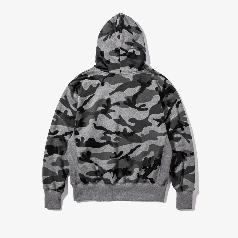 plain camo hoodie