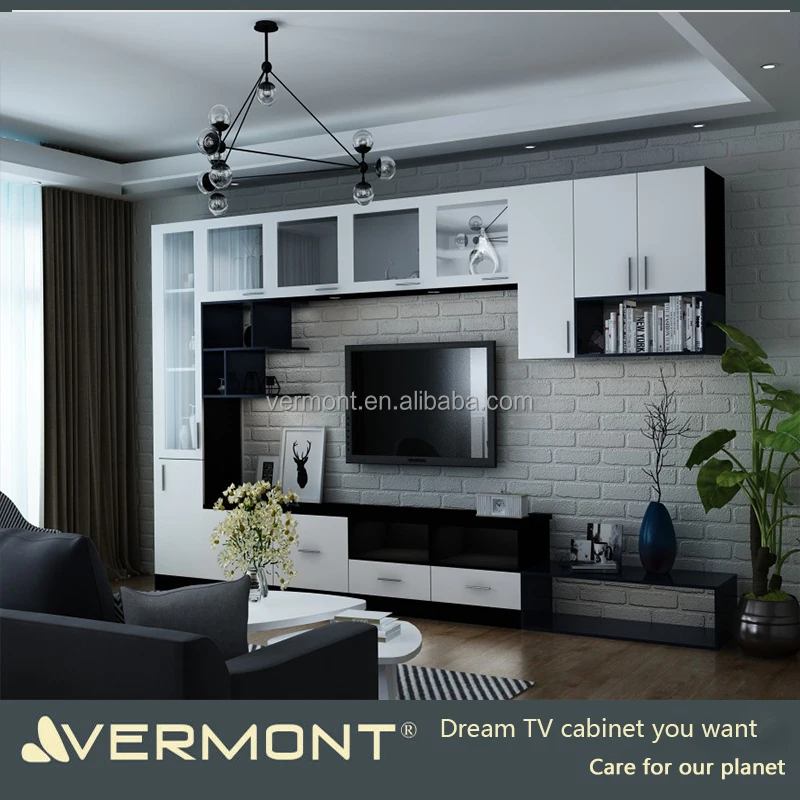 Muebles de sala de pared del Gabinete de la TV-Armarios y baúles para