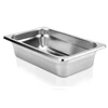 NSF & EN631-1 standard stainless steel Gastronorm Pans, GN food pans for cafeteria