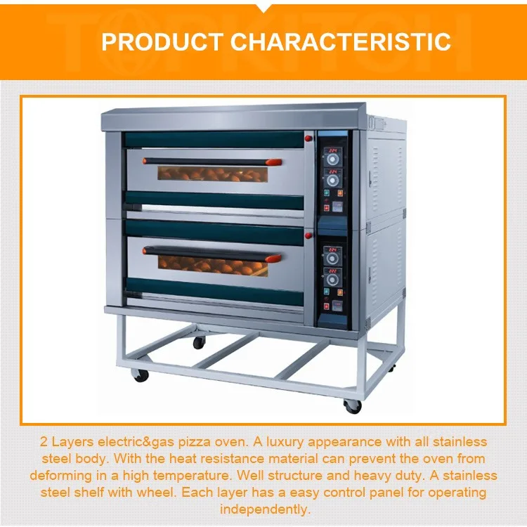 Stone Bottom 400 Degree Temperature Mechanism Easy Control Panel Gas