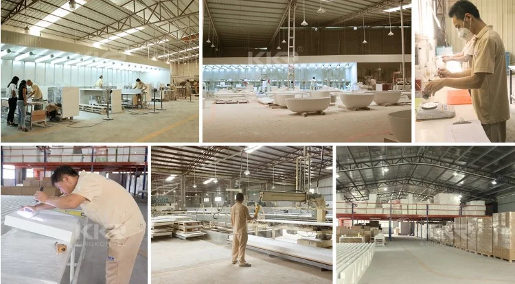 Tocador De Baño De Superficie Sólida De Cuarzo,Armario Moderno