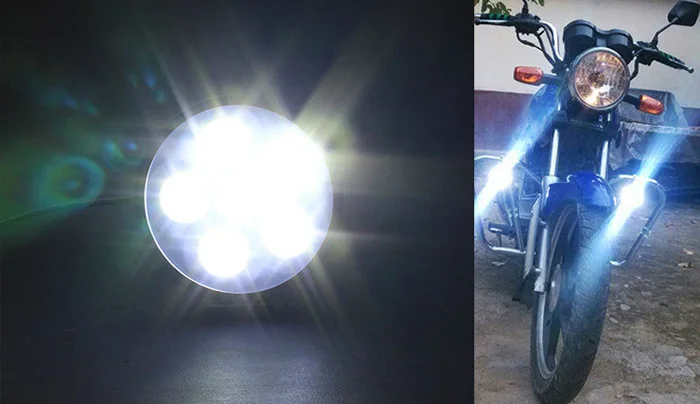 Wise use electromobile tricycle rickshaw EV led headlight, moto led headlight for car and motorcycle.jpg