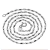 Fashion new ladies clavicle silver plated 48 cm long chain wild necklace pendant jewelry