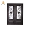Villa front entry wrought iron main door for sale security design entry door NTED-095Y