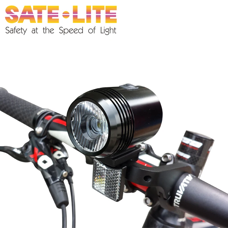 2018 Sate-Lite bike light Li-ion battery USB rechargeable led bicycle light led light LF-03