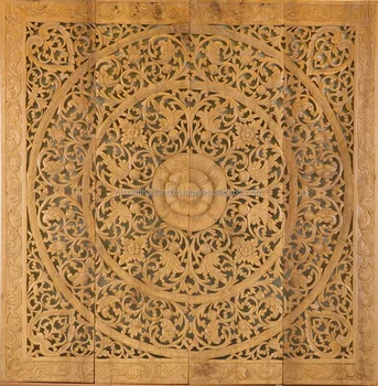 Carved Wood Panels - Buy Carved Wooden Panel,Hand Carved Wood Wall