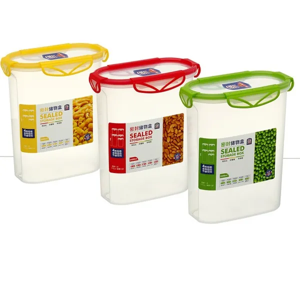 2.4l Food Grade Organic Waterproof Food Containers Kitchenware Plastic