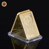 WR 1 OZ 999 Gold Bar Deutsche Reichsbank Gold Plated Bullion Bar German Eagle Replica Gold Bar