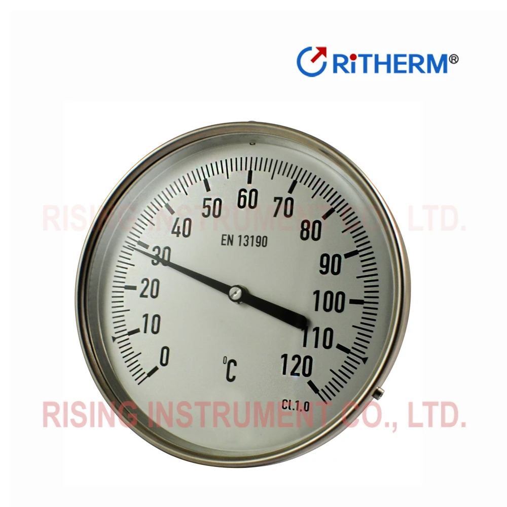 Back Connection Stainless Steel Industrial Bimetal Thermometer Buy