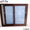 Sun shade design glass windows with blinds sliding window for house