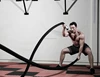 50 mm UFC Black Polyester MMA Battle Rope Power Training Ropes For Fitness Crossfit Training