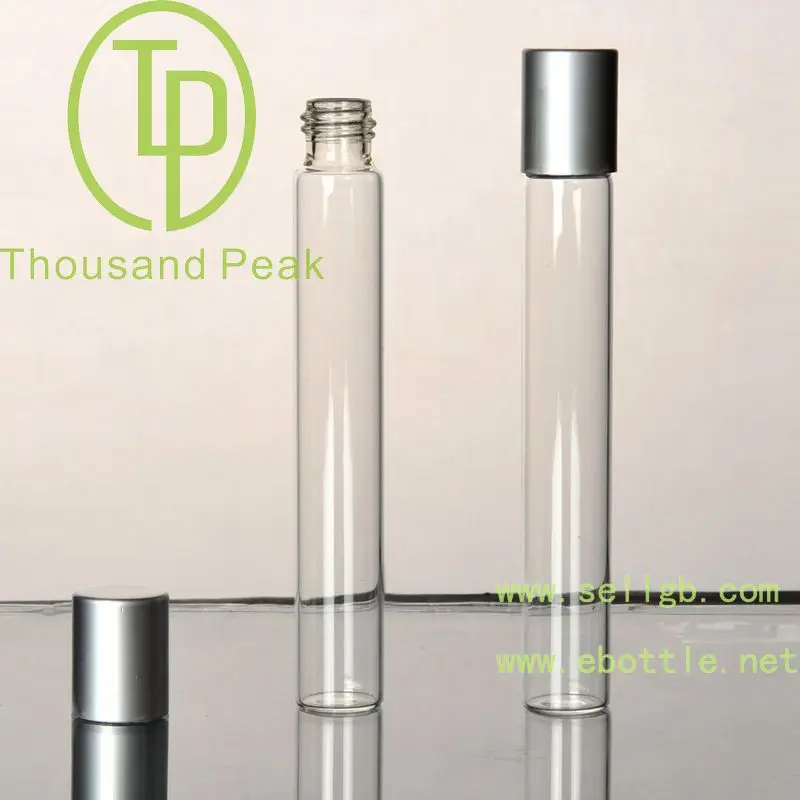 Hot Sale Frosted Glass Test Tube Bottle For Perfume Empty Heat