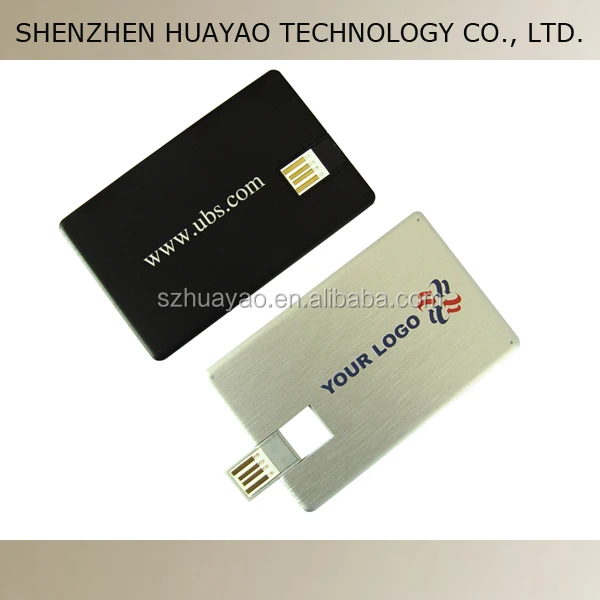 100% Real Capacity Card usb 2.0, Promotional Custom Logo usb Card