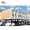 40ft flat pack prefabricated house modular container hotel room