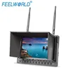 7 inch wireless portable DVR FPV receiver monitor built in battery