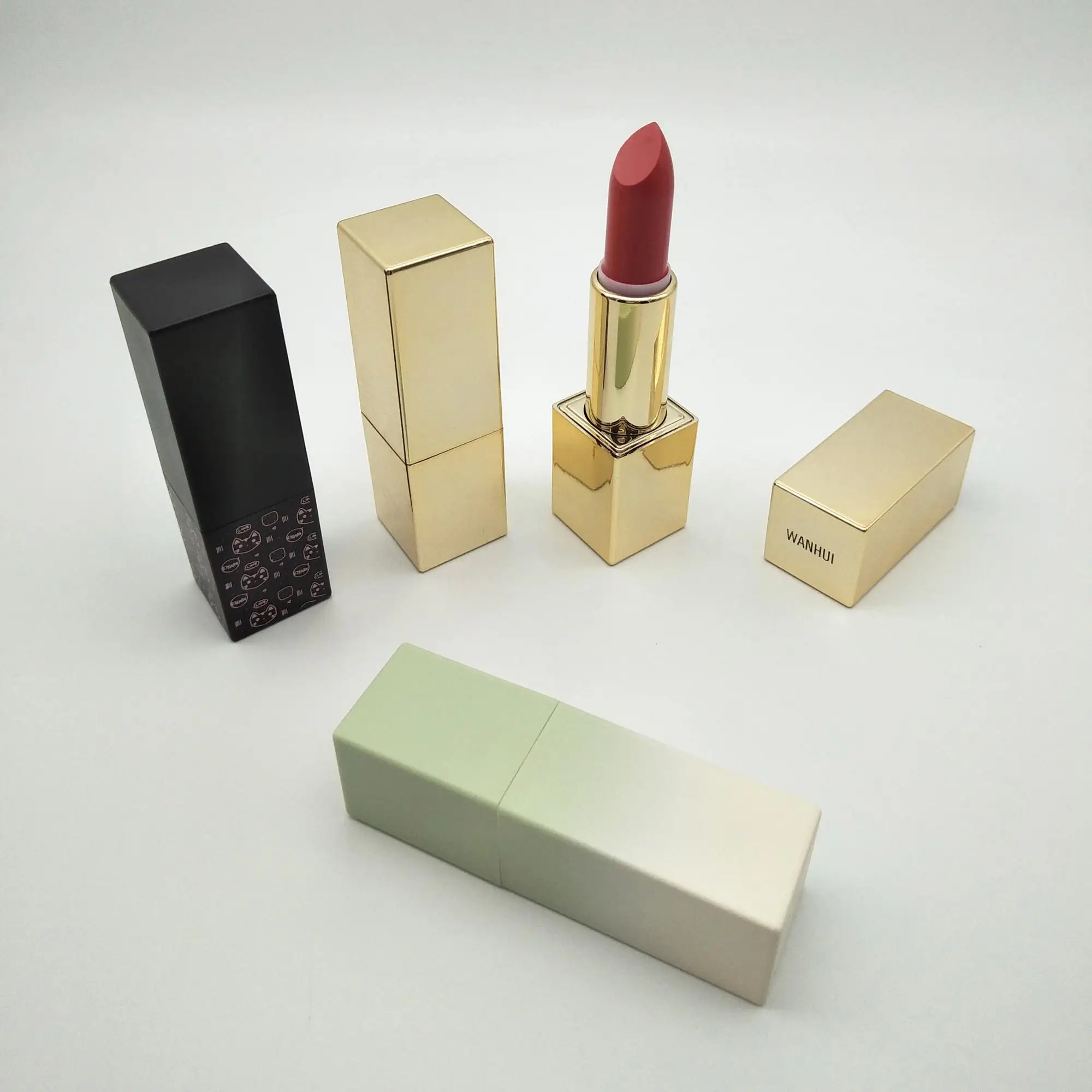 Fancy Square Lipstick Tube Packaging Custom Buy Lipstick Tube Customlipstick Packagingsquare