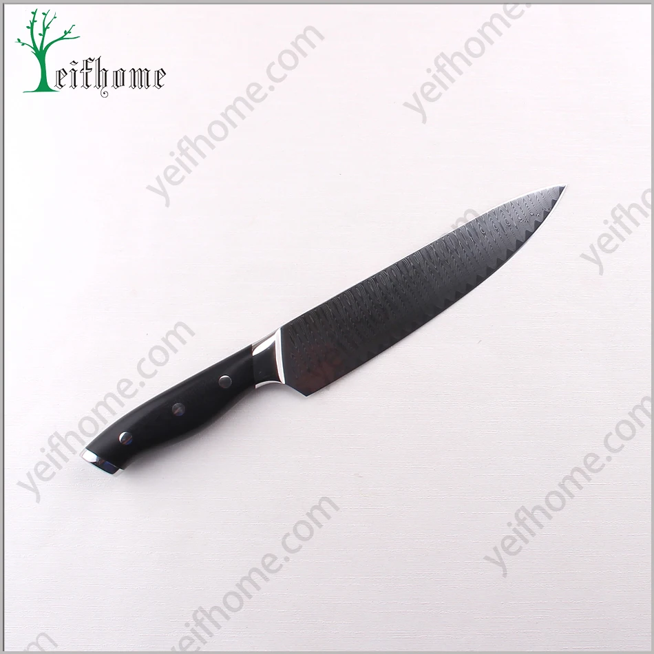 Competitive Price Damascus Kitchen Knife