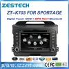 touch screen car pc for Kia Sportage car dvd player with radio gps navigation BT mp3 TV