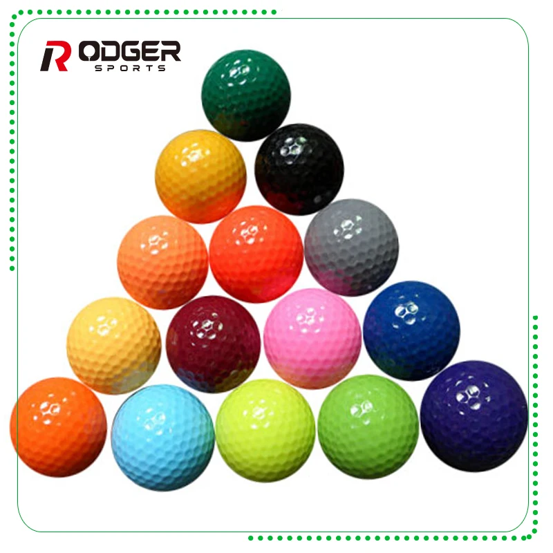 Bulk Quality Two Piece Range Practice Ball Training Miniature Golf