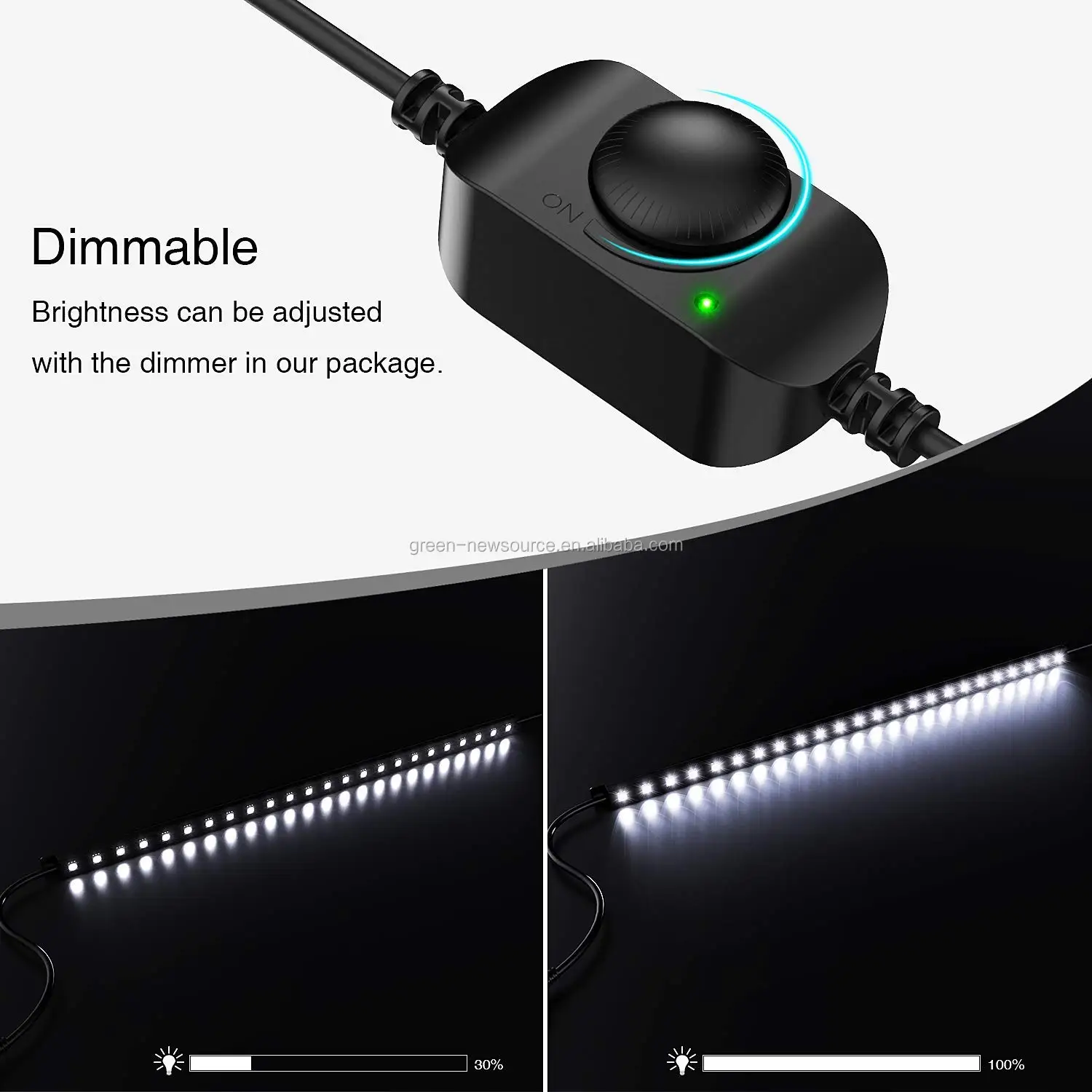 2019 New Outdoor Dc12v Waterproof Led Camping Light Bar Kit 5 X White/orange Rigid Strip Caravan