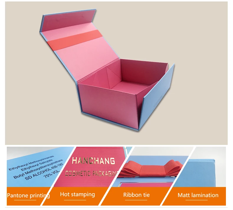 Wholesale Retail Packaging Logo Printed Magnetic Gift Boxes
