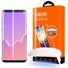 3D Full Adhesive UV Glue Tempered Glass Screen Protector With Easy Install Tool For Samsung Galaxy S8/S8 Plus