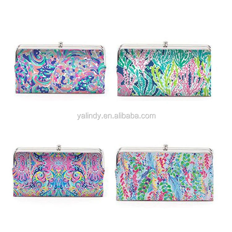 Latest Hot Sale High Quality Leather Metal Frame Wallet Buy Metal