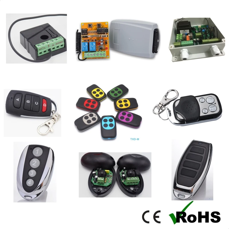 New Auto scan face to face Garage door Gate Opening Closing Remote Control Duplicator Remote Control Transmitter 280-868mhz