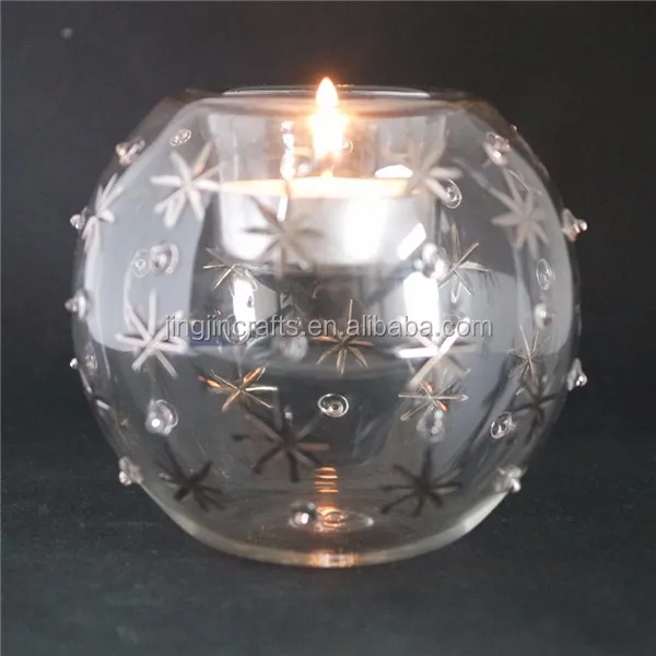 Clear Glass Votive Sphere Ball Candle Holders Unique Candle Glass Buy