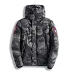 New Design men's camo pattern pocket stripe hood outdoor casual fashion winter jacket YYI4362