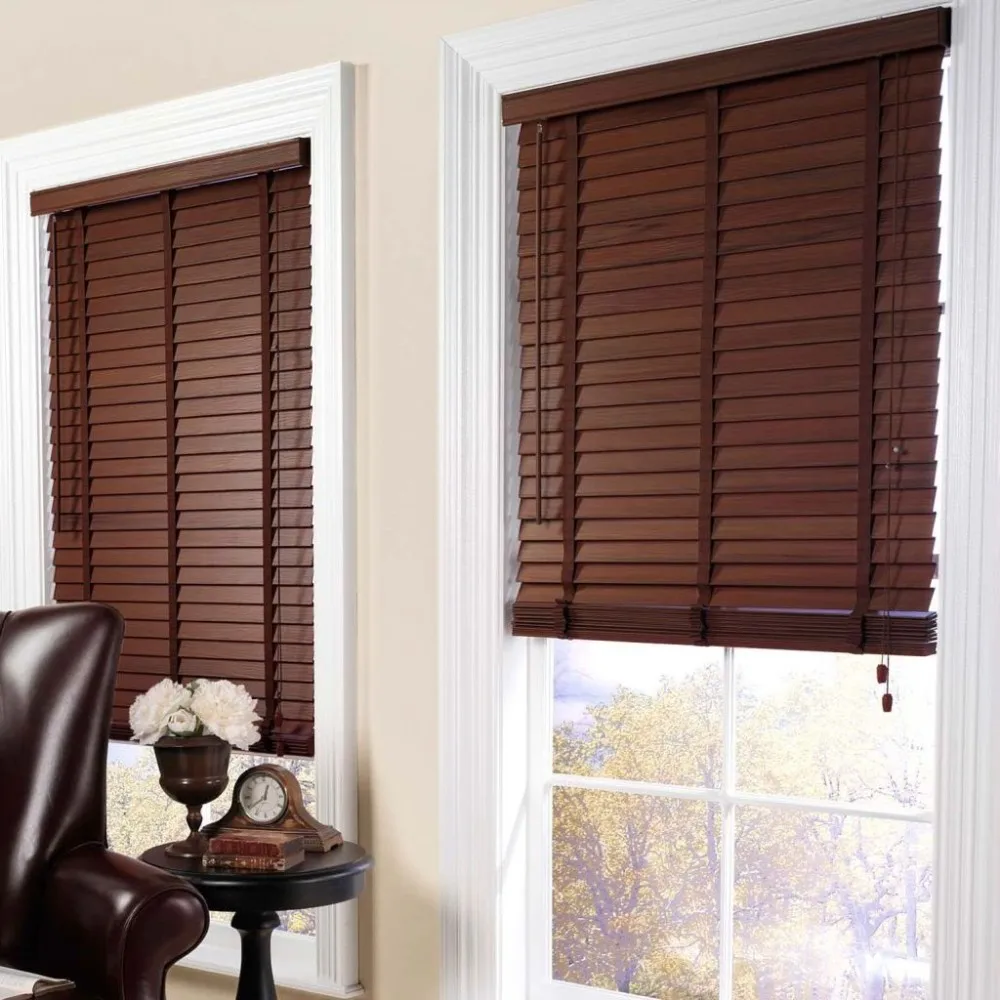 Decorative Faux Wood Blinds For Windows Made In China Buy Foam Wood