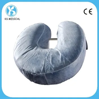 Pp Non Woven Disposable Neck Pillow Cover Medical Pillow Cover