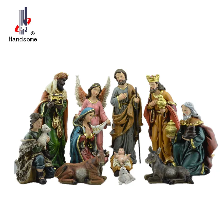 18 Inch High Hot Sale Christmas 11/s Large Figurines Outdoor Resin