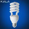 News Half spiral 110-130V 3000-8000Hour 7-250W energy saving lamp or bulb and CFL lamp