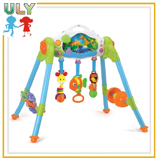 baby play gym with lights and music