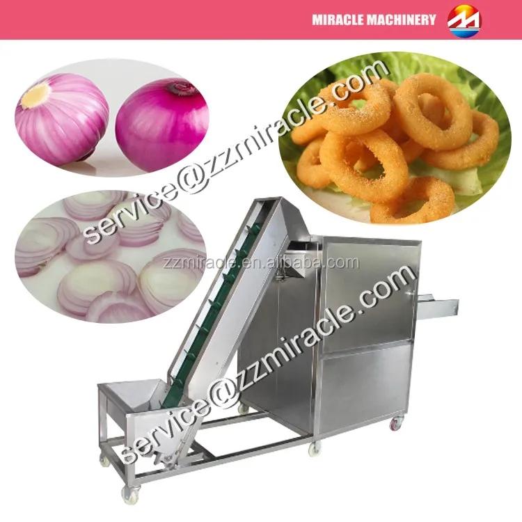 Leader New Design Automatic Onion Slicing Machine/rings Cutting Machine