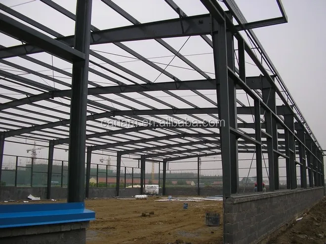 Large span steel structure warehouse light steel warehouse