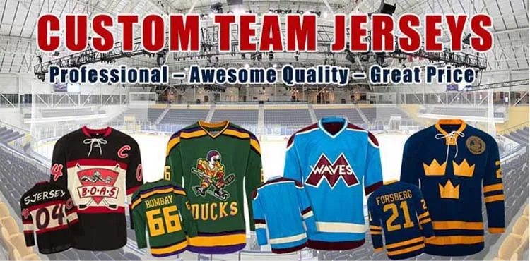 personalised ice hockey jersey