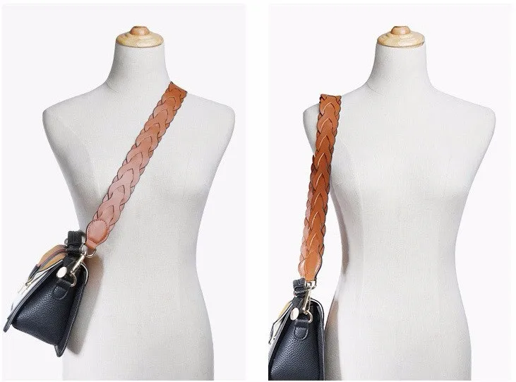 braided shoulder strap