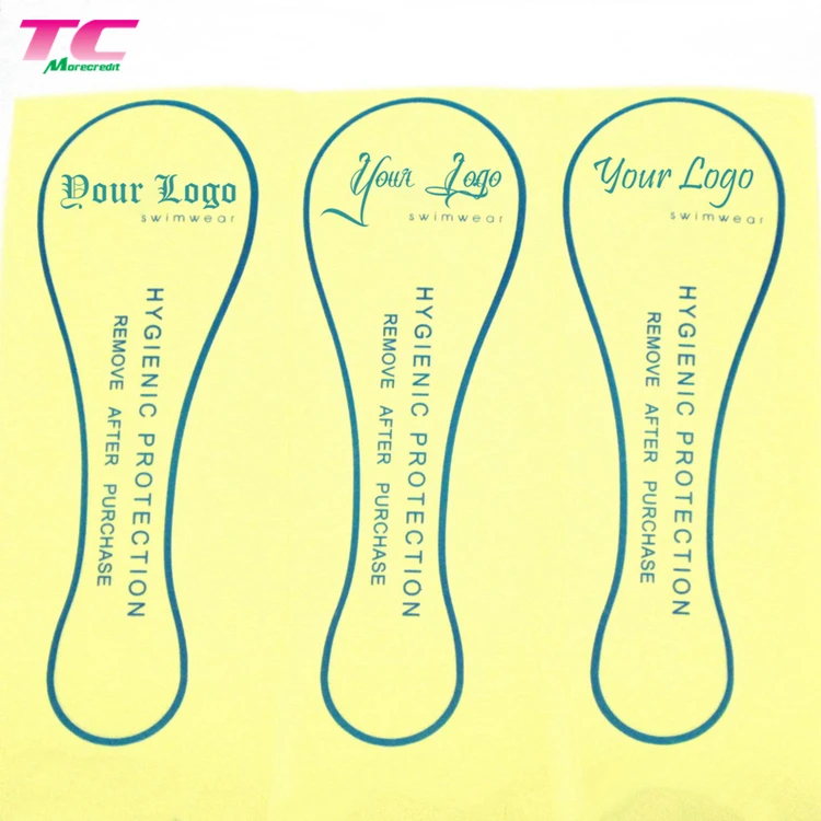 Thongs Strings CLEAR Protective Hygienic Strip Sticker 100pcs Liner pvc 