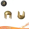 Round rivets studs with 4 claws nailhead prongs for bags