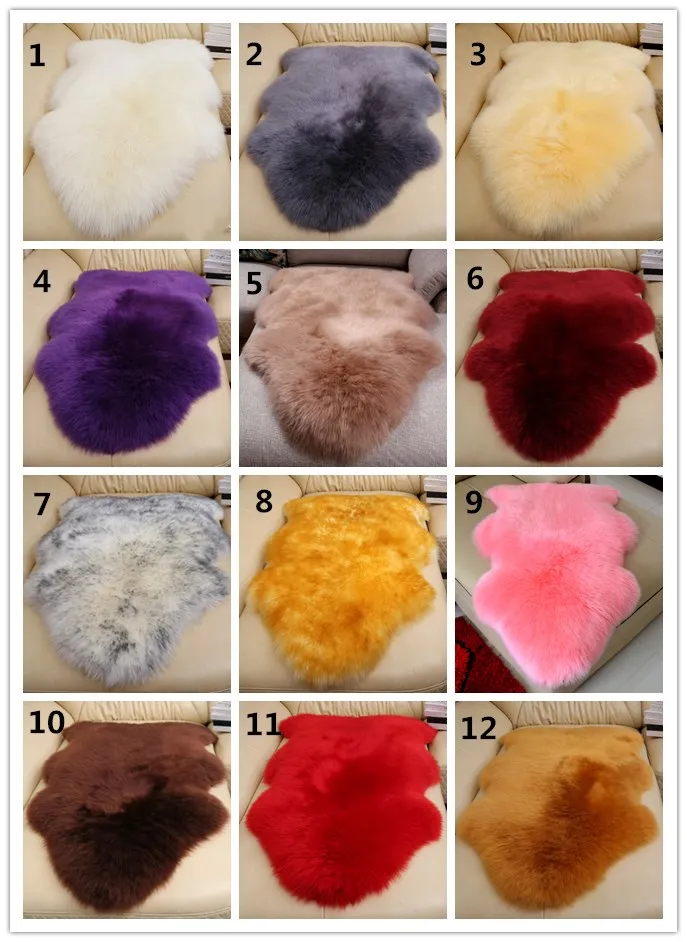 sheepskin fur color